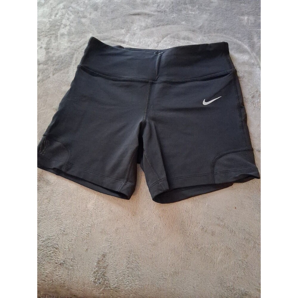 Brand New Girl's Nike Dri-FIT Shorts Small Black